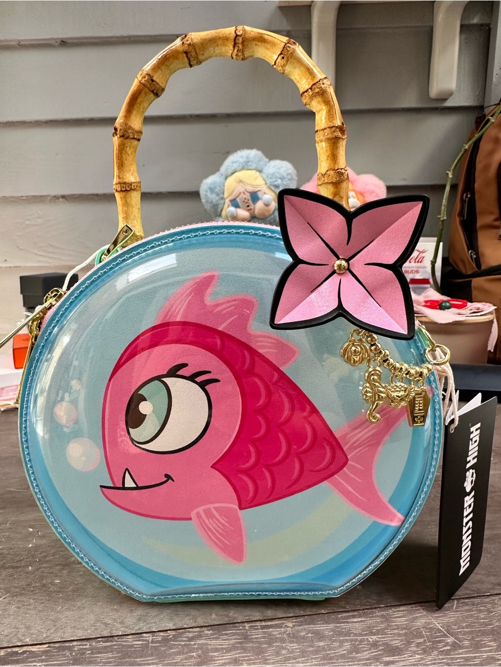 Loungefly Monster High Lagoona Blue “Fish Bowl”/Neptuna bag